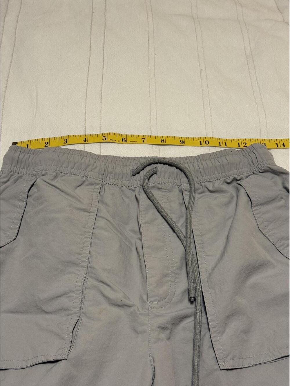 Zara Gray Parachute Cargo Pants Women's Size XS - Picture 4 of 8